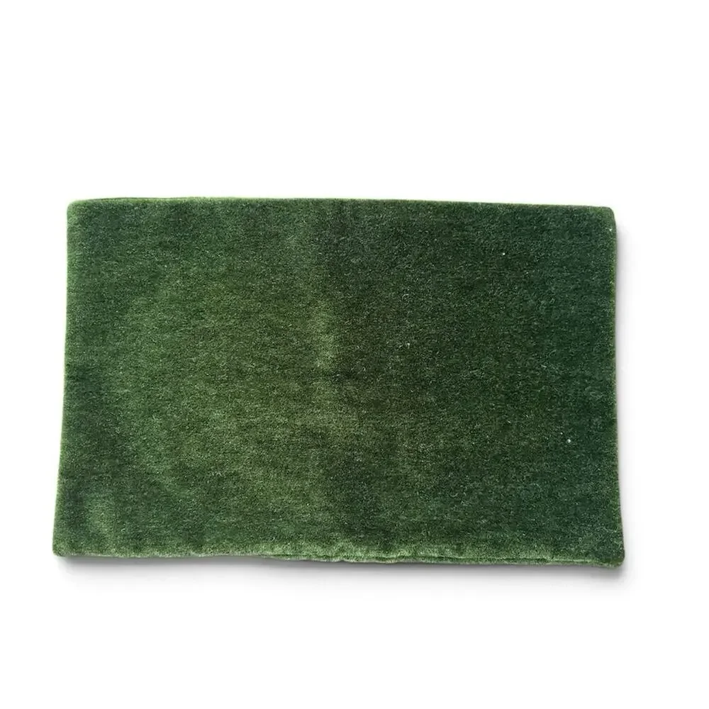 New 12x18” dark green velvet pillow cover romantic Victorian antique home decor